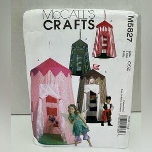 McCall's Crafts Tent Pattern M5827
